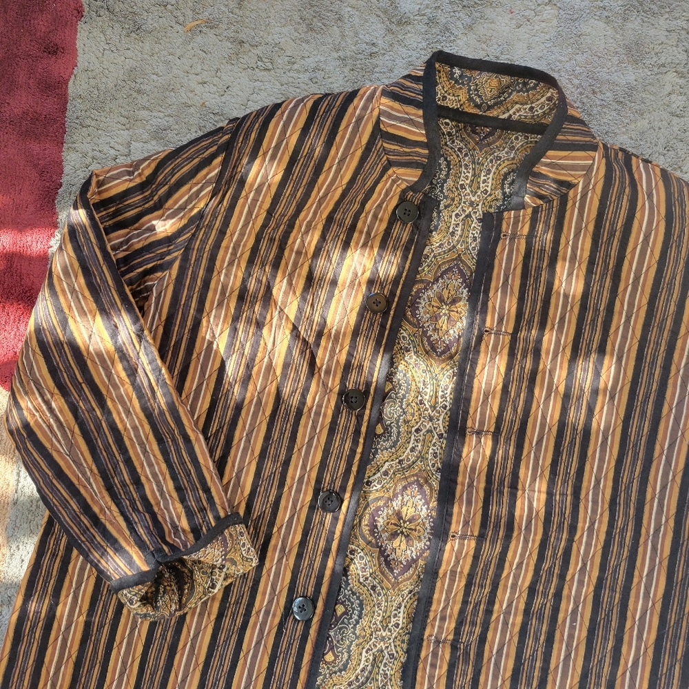 Reversible Fall Quilted Shacket - image 7